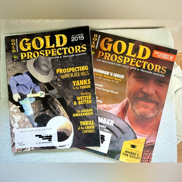 Gold Prospectors Magazines - July/August 2015 & September/October 2022 (Set) - Picture 1 of 14